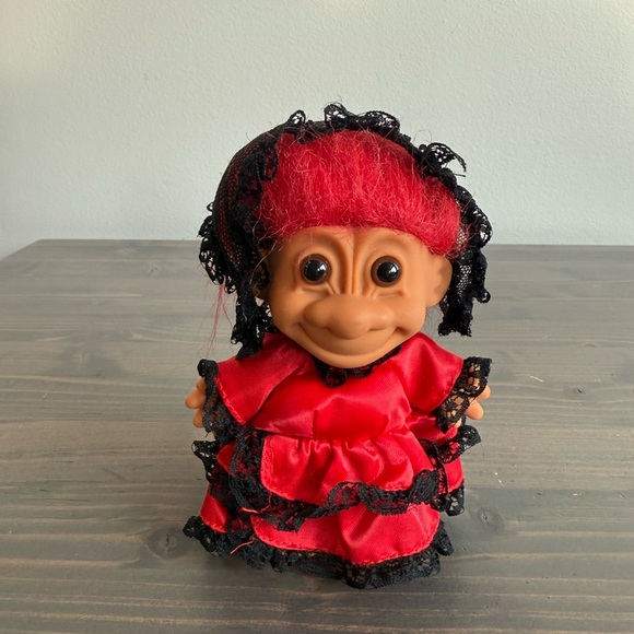 Vintage RUSS Flamenco 💃 Troll - Picture 1 of 6